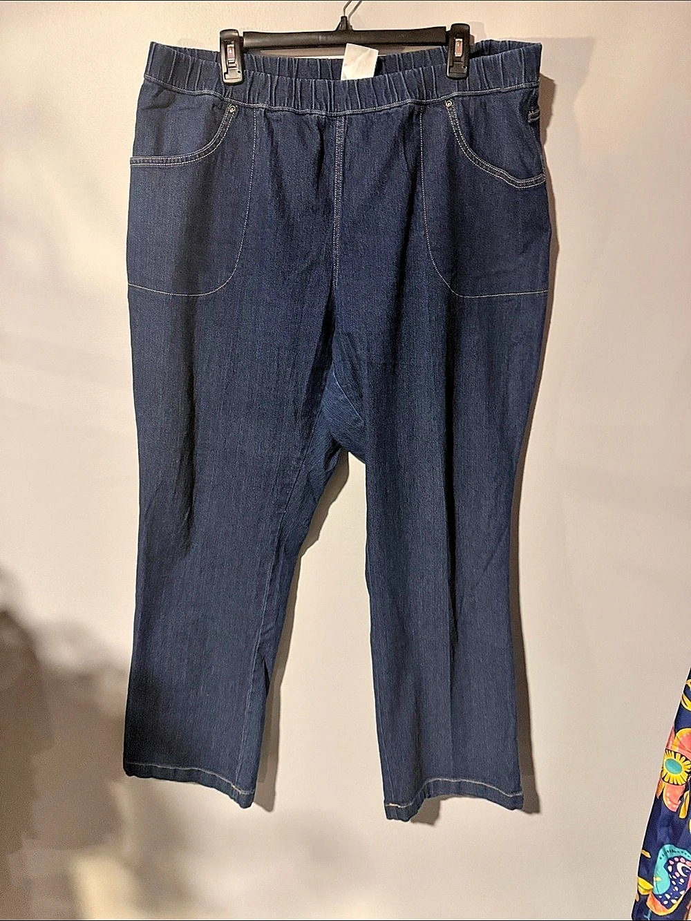 Just my size Women's Straight Leg Jeans in Blue Like New